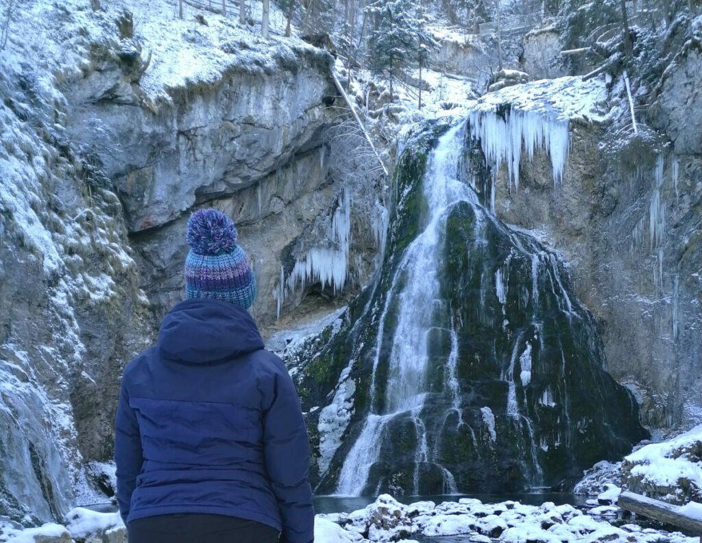 Gollinger Wasserfall Winter - Wanderung: So schauen die Wasserfälle im Winter aus