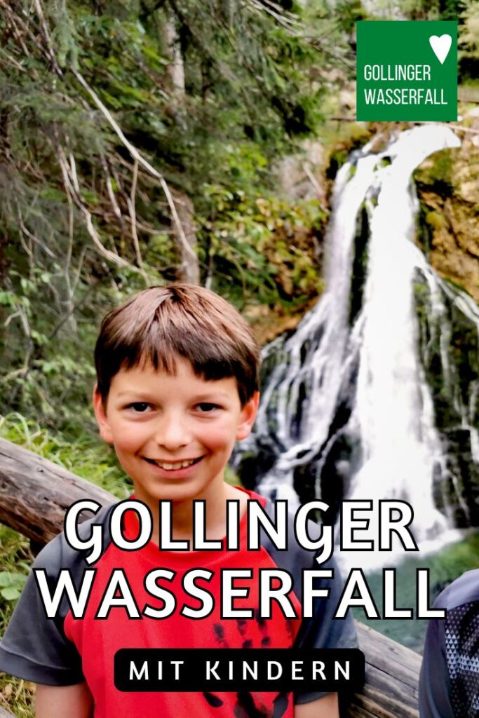 Gollinger Wasserfall mit Kindern