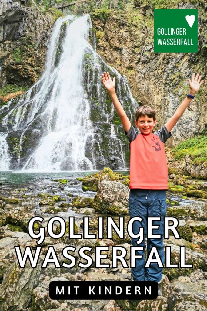 Gollinger Wasserfall mit Kindern