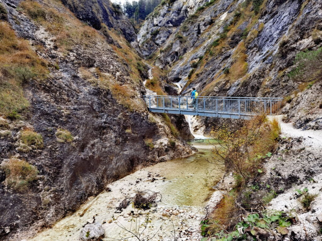 Salzburg Ausflugsziele - die Aschauer Klamm mit den vielen Gumpen