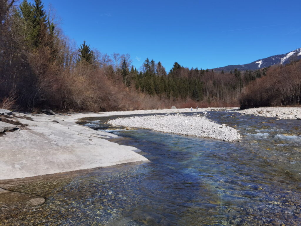 Das Tauglbach Gries nahe Kuchl