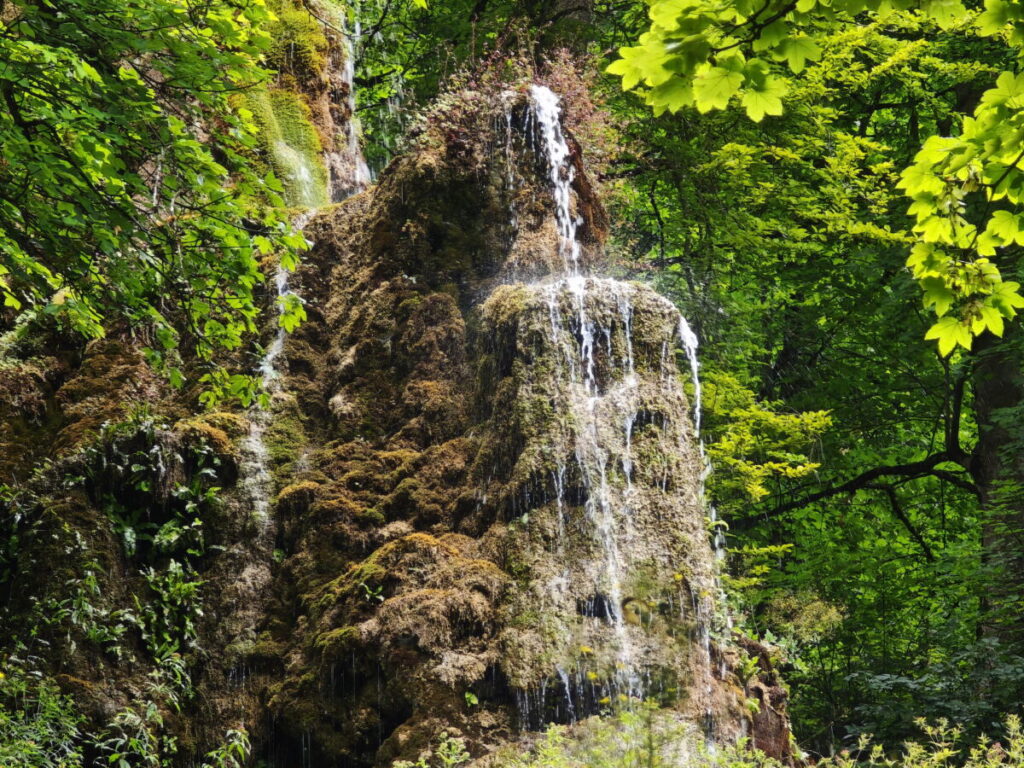 Uracher Wasserfall in der Schwäbischen Alb